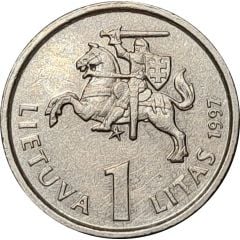 1 Litas Bank of Lithuania