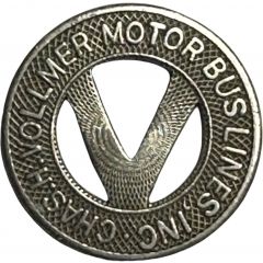 1 Fare - Vollmer Motor Bus Lines, Inc. Amsterdam, New York