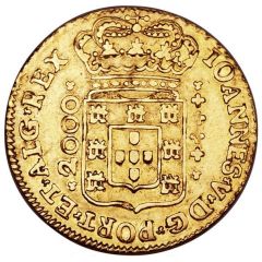 2000 Réis - João V Rio de Janeiro Mint
