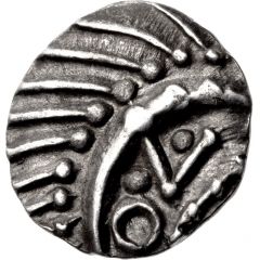 Sceat Porcupine, stepped cross - Series E, type 53