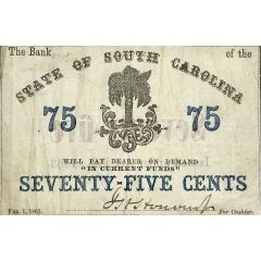 75 Cents State of South Carolina