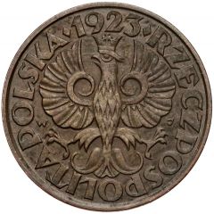 20 Groszy Trial Strike Brass