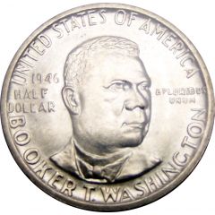 1/2 Dollar Booker T. Washington Memorial