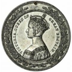 Medal - Victoria Royal Visit to Worsley Hall