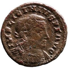 Nummus - Licinius I IMP LICINIVS P F AVG, SECVRITAS AVGG, star left, PLN, Londinium