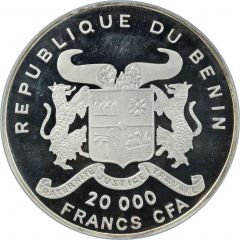 20 000 Francs CFA African Fauna