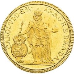 2 Ducats - Charles VI Jilove Mining Ducat - Prague