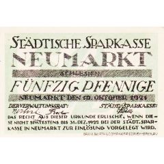 50 Pfennig Sparkasse