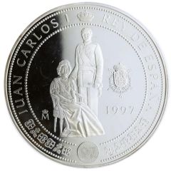 10 000 Pesetas - Juan Carlos I The King and the Queen