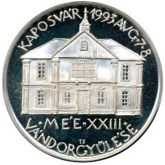 Medal - 23th conference of the Hungarian Coin Collectors Association