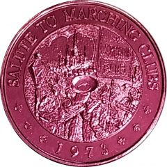 Mardi Gras Token - Eros Salute to Marching Clubs, New Orleans, Louisiana