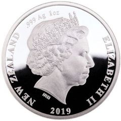 1 Dollar - Elizabeth II 4th Portrait, Tiritiri Matangi