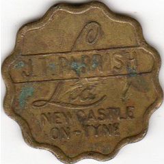 Token - 10 Shilling J.T. Parrish