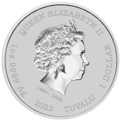 1 Dollar - Charles III Casino Royale: Casino Chip