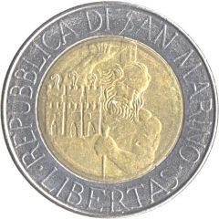 500 Lire Donna Felicissima