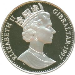 1 Crown - Elizabeth II The Colossus of Rhodes