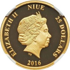 25 Dollars - Elizabeth II Darth Vader