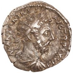 Denarius - Marcus Aurelius IMP VII COS III, Victory