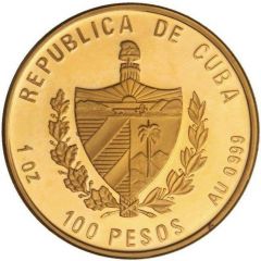100 Pesos Fidel Castro`s visit to the Vatican