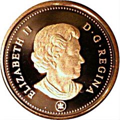 1 Cent - Elizabeth II 4th portrait