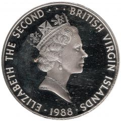 25 Dollars - Elizabeth II American bottle