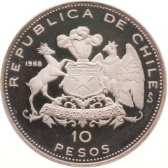 10 Pesos Arrival of Liberation Fleet