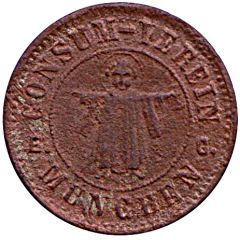 10 Pfennig München - Consum-Verein