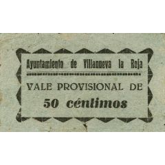 50 Céntimos Villanueva la Roja