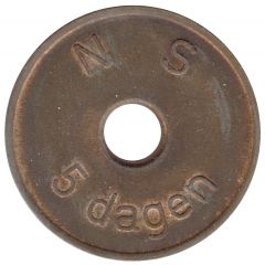 Token - 5 dagen N S Nederlandse Spoorwegen
