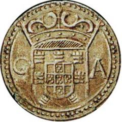 1 Bastião - Sebastião Goa mint