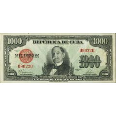 1000 Pesos Silver Certificate Issue