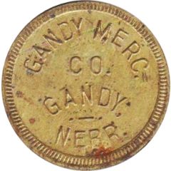 25 Cents - Gandy Mercantile Company Gandy, Nebraska