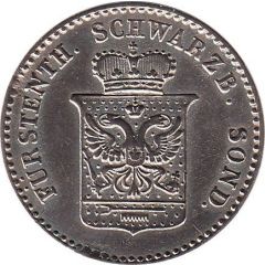 1 Silbergroschen - Günther Frederick Charles II