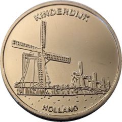 Medal - Kinderdijk - Reversed Mémodaille Europe Collection