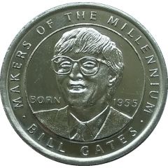 Token - Sainsbury`s Makers of the Millennium Bill Gates