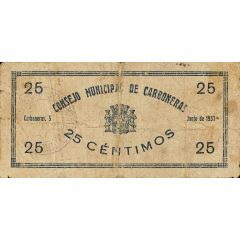 25 Céntimos Carboneras