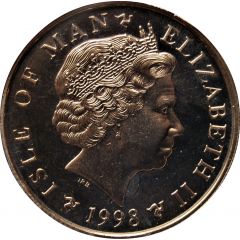 5 Pounds - Elizabeth II 4th portrait