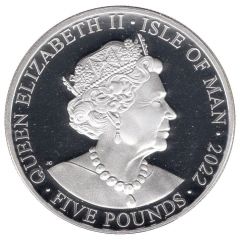 5 Pounds - Elizabeth II Platinum Jubilee, Silver proof