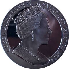 1 Crown - Elizabeth II Sapphire Coronation