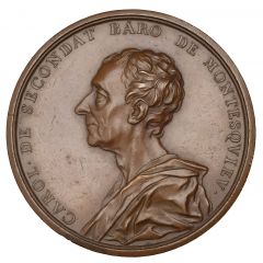 Medal - Louis XV Montesquieu
