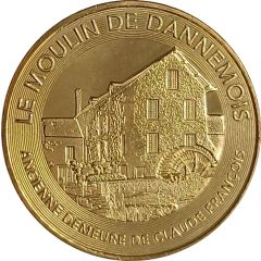 Monnaie de Paris Tourist Token - Le Moulin De Dannemois Ancienne Demeure de Claude François