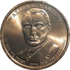 1 Dollar Warren G. Harding