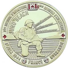 Jeton touristique - Prune - Normandie - D-Day 6 juin 1944 Juno Beach