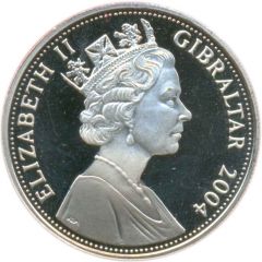 1 Crown - Elizabeth II Tercentenary