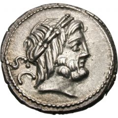 Denarius Procilia: Lucius Procilius, S•C / L•PROCILI F