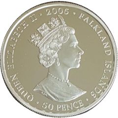 50 Pence - Elizabeth II Churchill - Statesman, Silver Proof