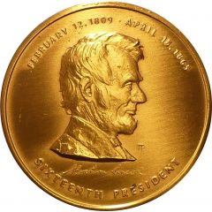 Medal - Abraham Lincoln Sixteenth President