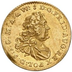 1/2 Ducat - Frederick August II