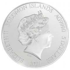 5 Dollars - Elizabeth II The Knight