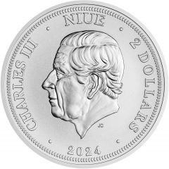 2 Dollars - Charles III Golden Eagle